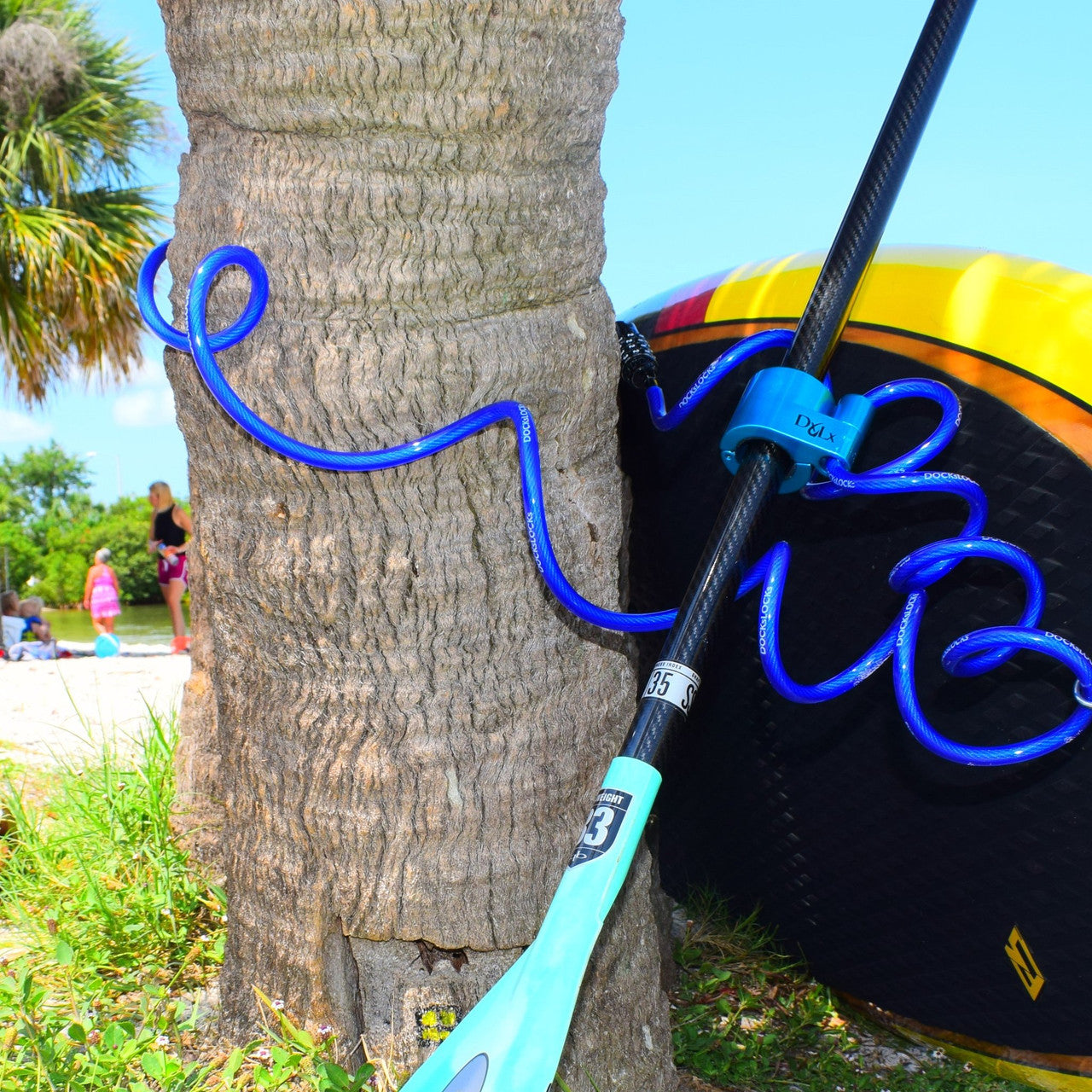 sup paddle lock cable