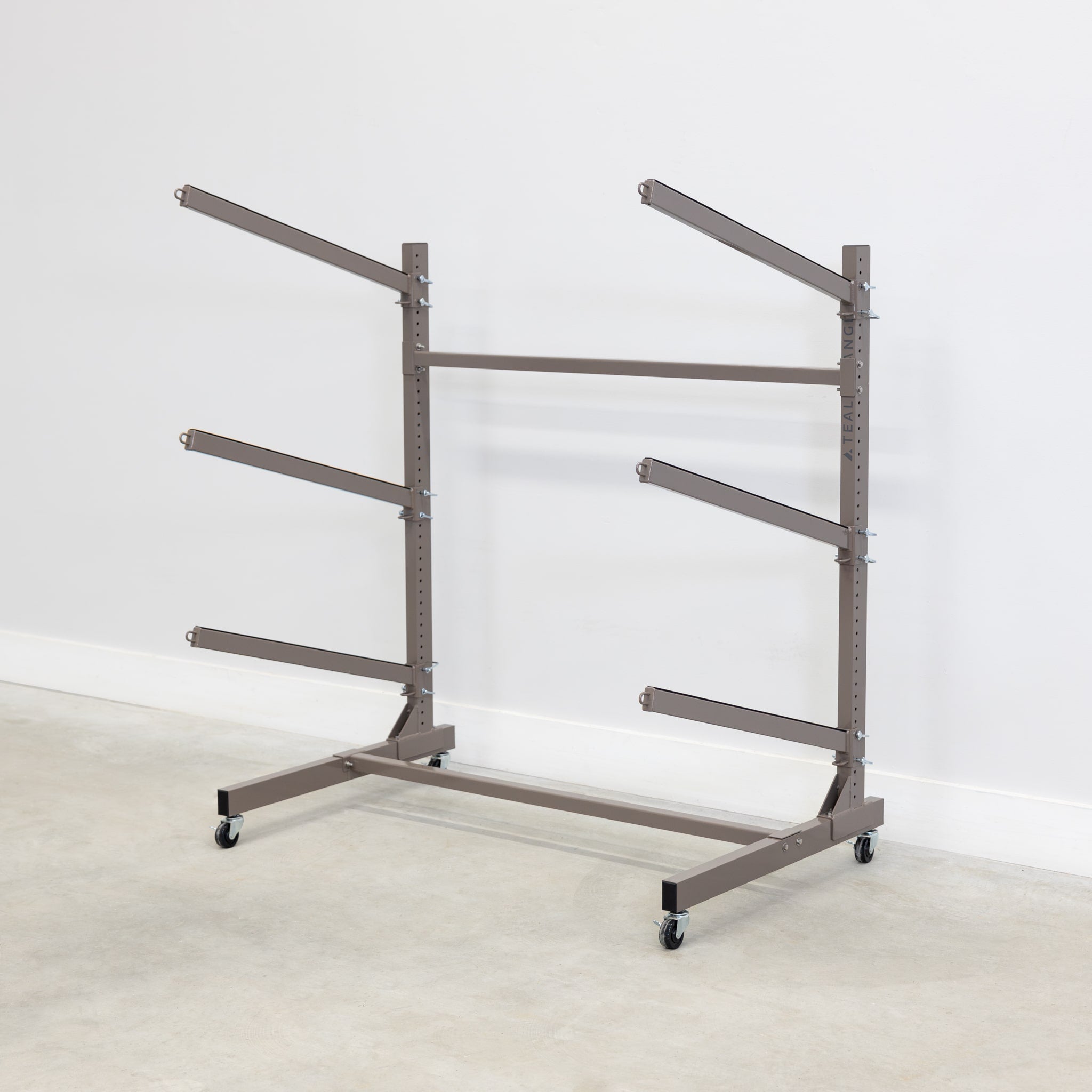 rolling kayak stand garage